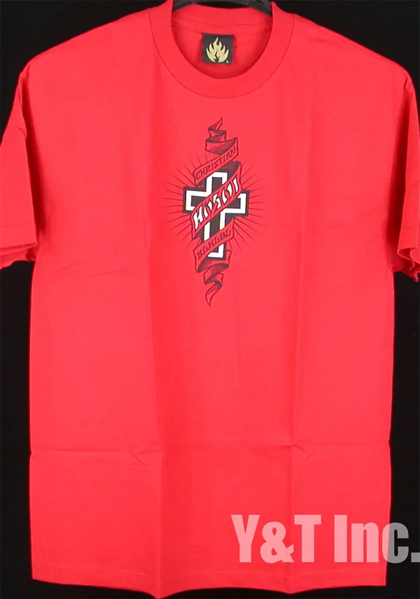 ホソイ Tシャツ ブラックレーベル ライズ レッド Lの画像1 画像:ホソイ Tシャツ ブラックレーベル ライズ レッド L_1