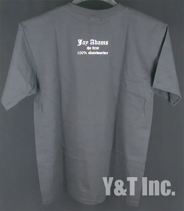 ジェイアダムス 100パーセント スケートボーダー Tシャツ 黒 Sの画像2 画像:ジェイアダムス 100パーセント スケートボーダー Tシャツ 黒 S_2