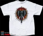 パウエル ペラルタ パウエル ペラルタ バレリー エレファント Tシャツ ホワイト M