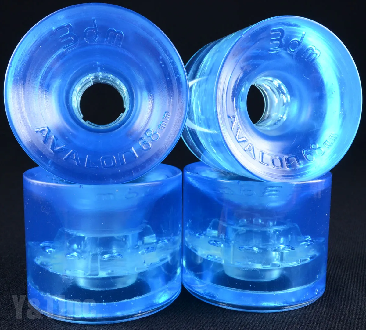 サイズミック アバロン 68mm 80a クリアブルーの画像1 画像:サイズミック アバロン 68mm 80a クリアブルー_1