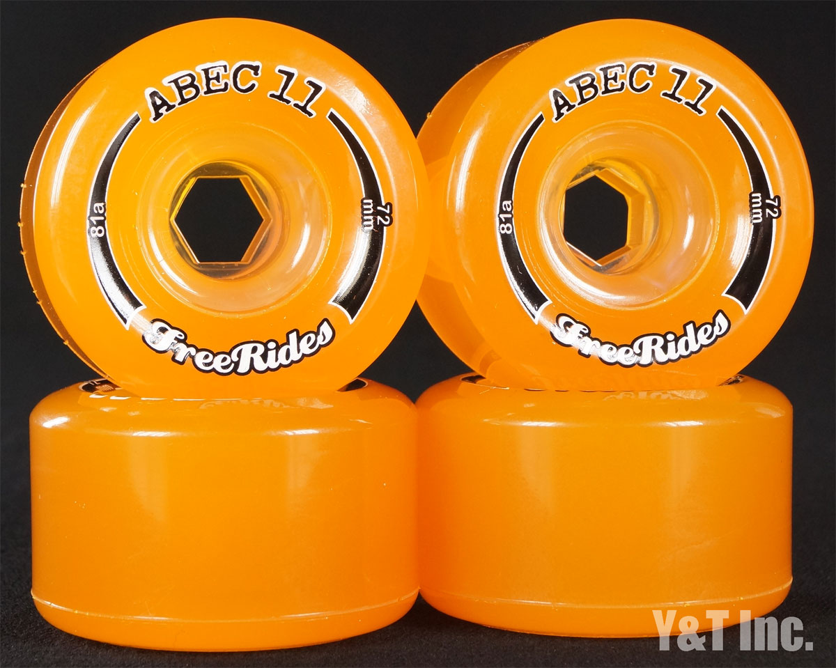 ABEC11 CLASSIC FREERIDES 72mm Amber 81a_1