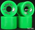 ウィール エイベック11 クラッシック ジグザグ 70mm 81a Green