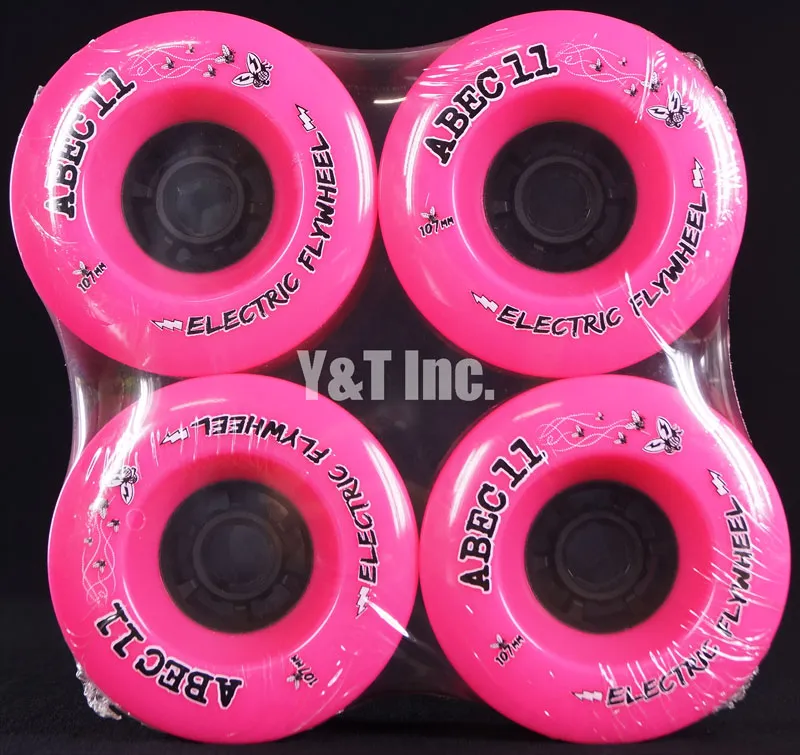 エイベックイレブン エレクトリックフライウィール 107mm 77a ピンクの画像1 画像:エイベックイレブン エレクトリックフライウィール 107mm 77a ピンク_1