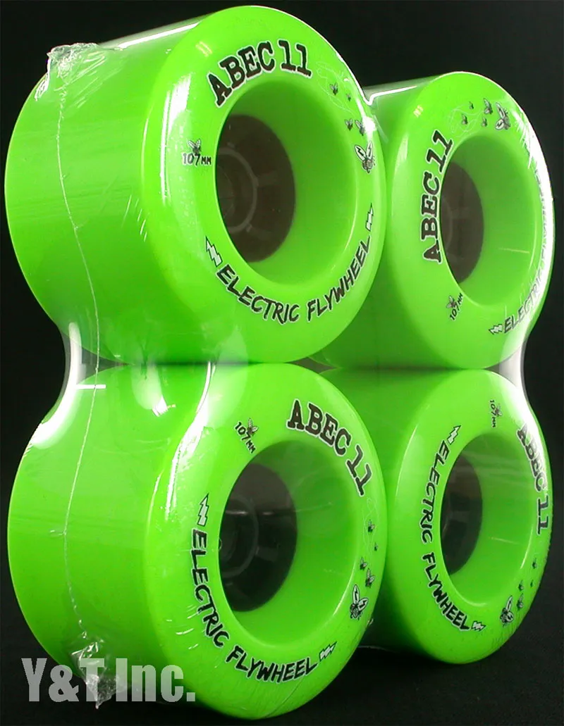 エイベックイレブン エレクトリックフライウィール 107mm 80a ライムの画像2 画像:エイベックイレブン エレクトリックフライウィール 107mm 80a ライム_2
