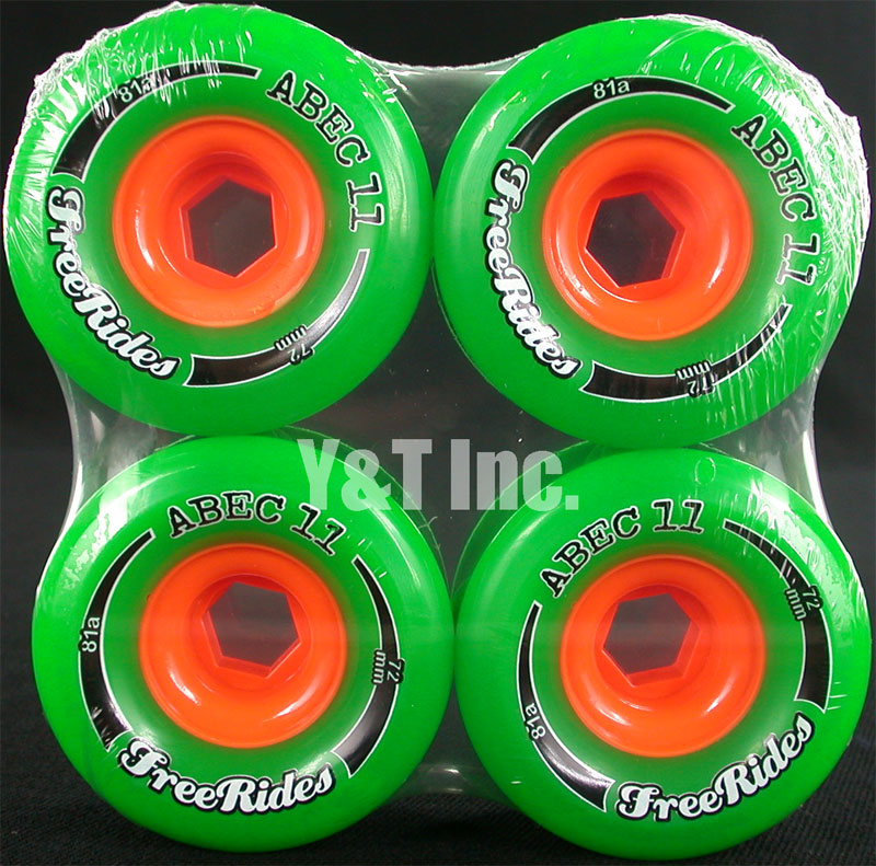 ABEC11 CLASSIC FREERIDES 72mm 81a 1