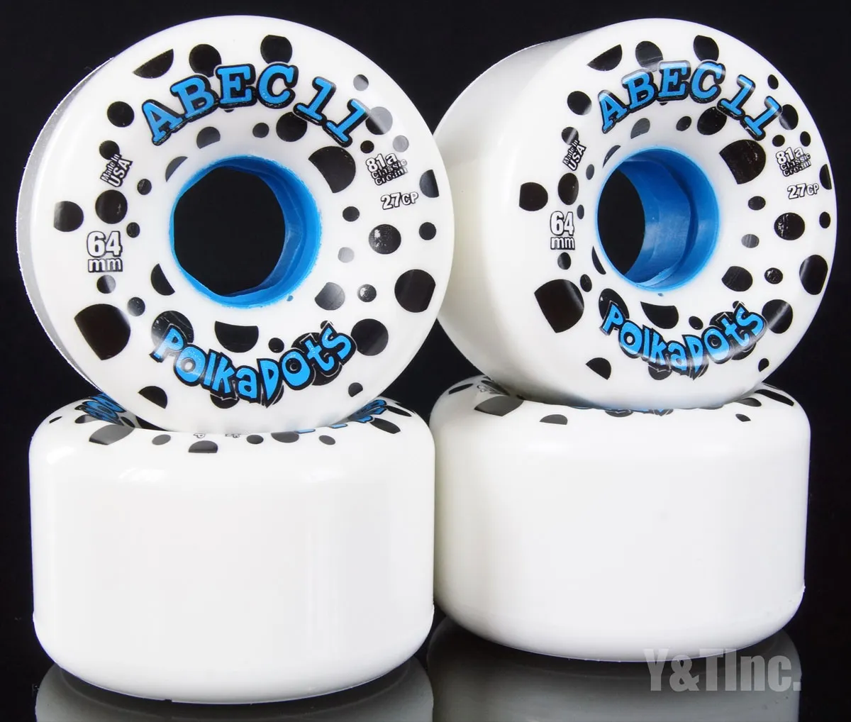 エイベックイレブン ポルカドット 64mm 81a ホワイトの画像1 画像:エイベックイレブン ポルカドット 64mm 81a ホワイト_1