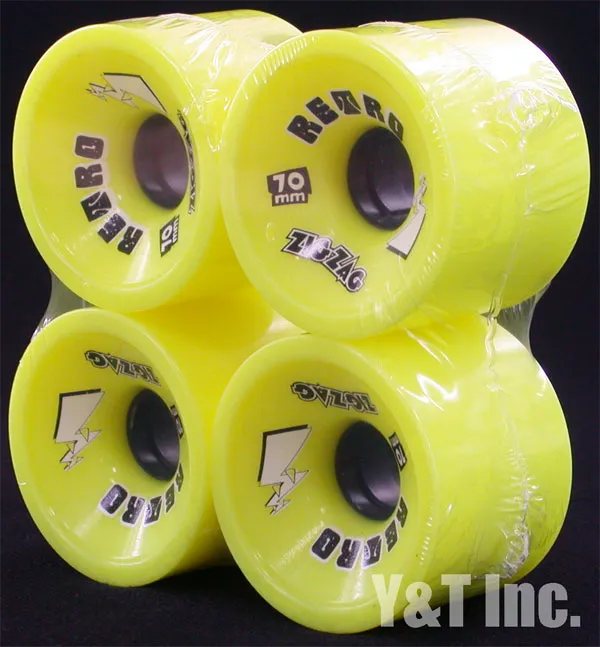 レトロ ジグザク 70mm 83a レモンの画像1 画像:レトロ ジグザク 70mm 83a レモン_1