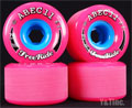 ABEC11 Stone Ground FreeRides 70mm 78a Pink