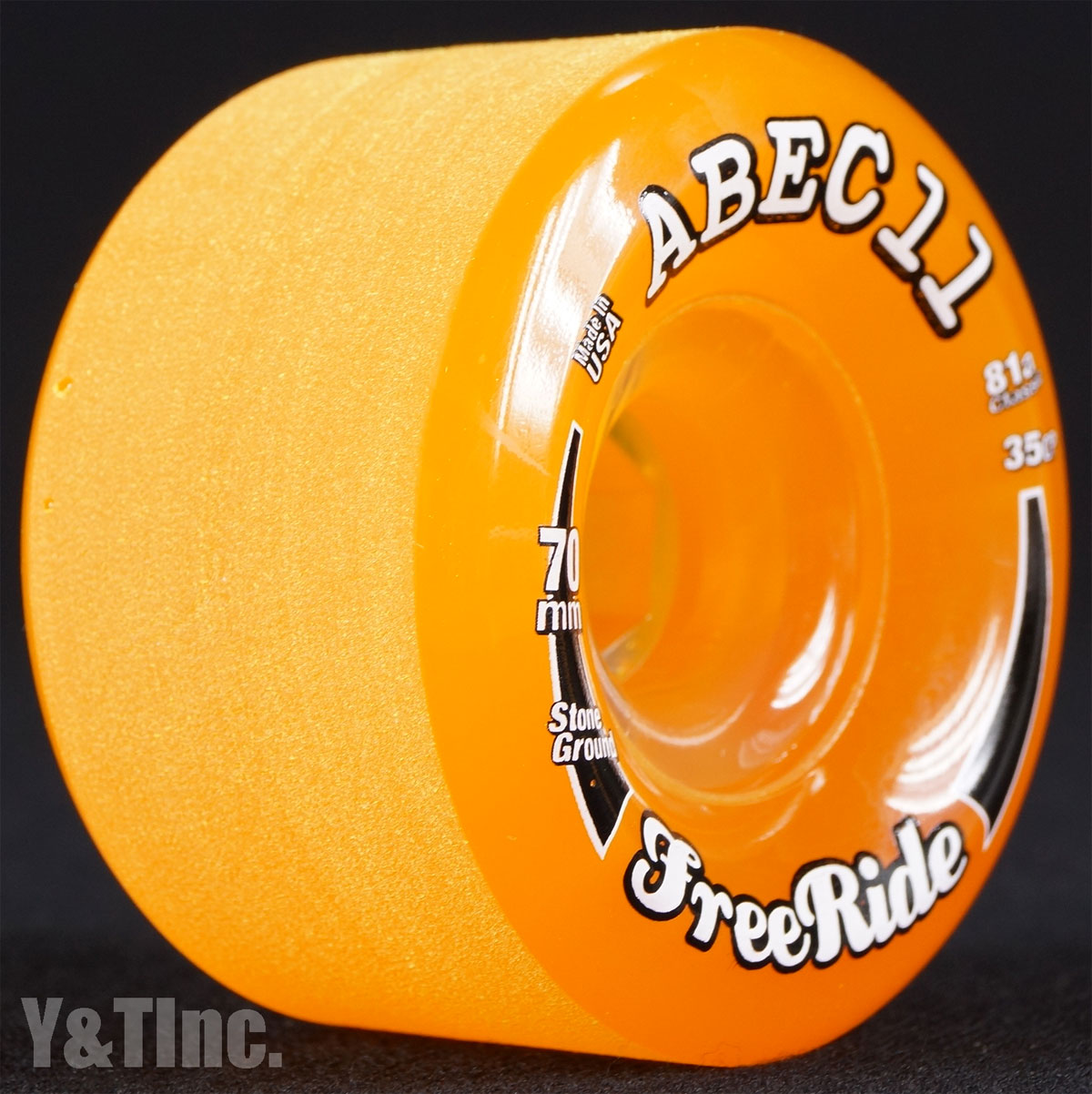 ABEC11 Stone Ground FreeRides 70mm 81a Amber_2
