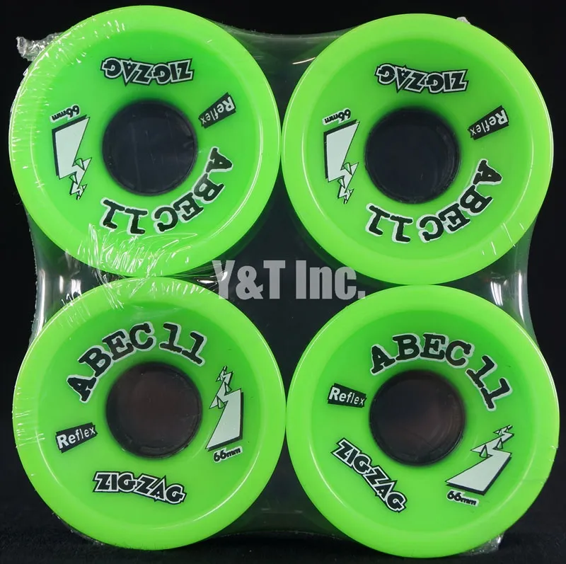 エイベック11 ジグザグ 66mm 80a ライムの画像1 画像:エイベック11 ジグザグ 66mm 80a ライム_1