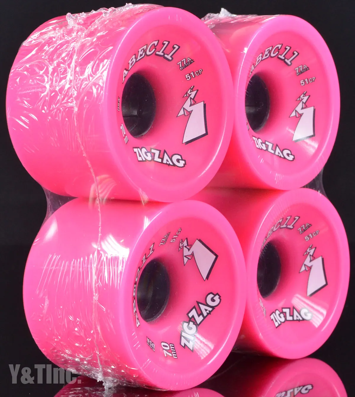 エイベック11 ジグザグ 70mm 77a ピンクの画像2 画像:エイベック11 ジグザグ 70mm 77a ピンク_2