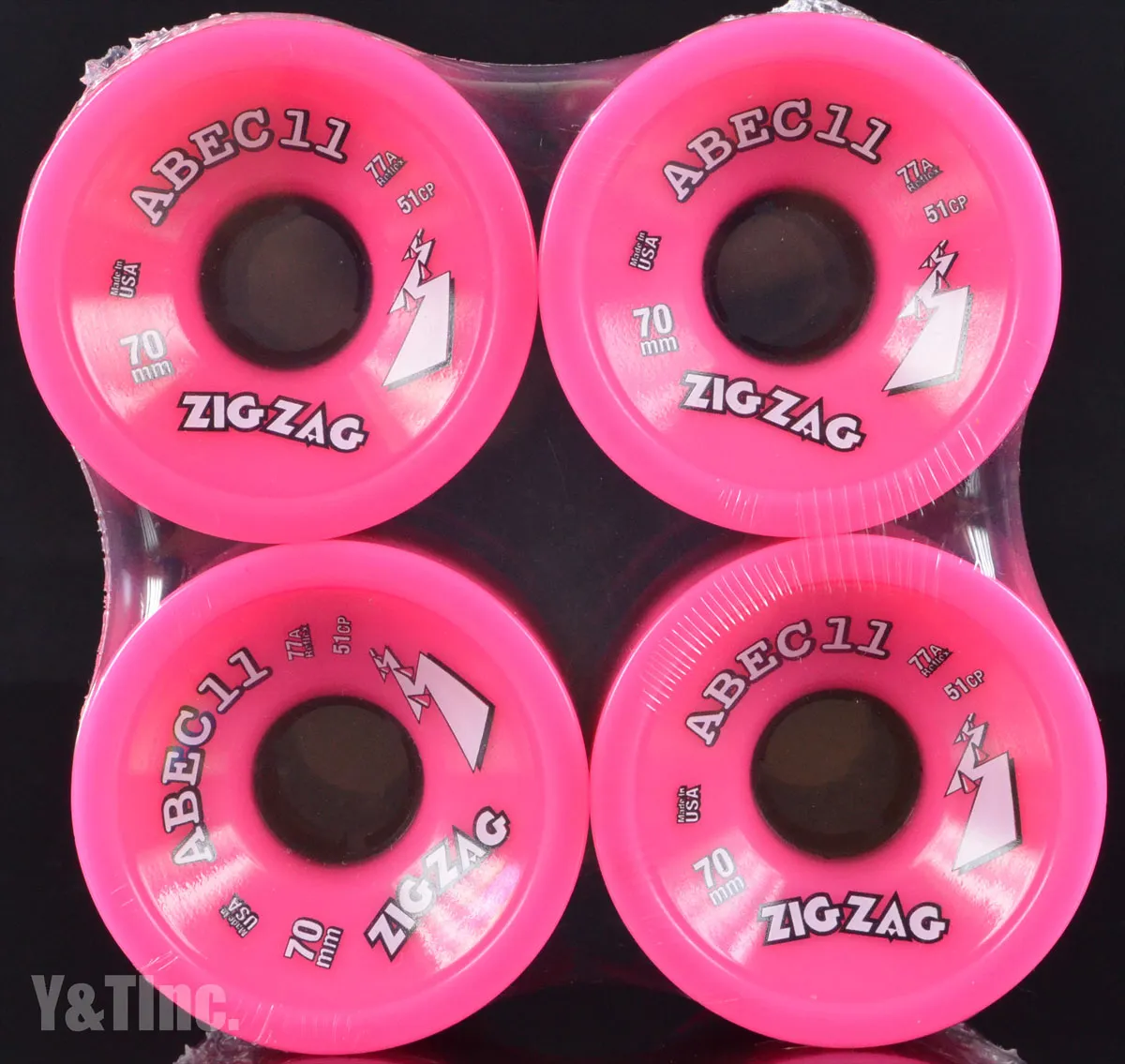 エイベック11 ジグザグ 70mm 77a ピンクの画像1 画像:エイベック11 ジグザグ 70mm 77a ピンク_1