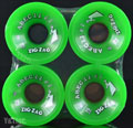 ステッカー エイベック11 クラッシック ジグザグ 70mm 78a Green