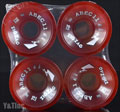 ABEC11 CLASSIC ZigZags 70mm 78a Red
