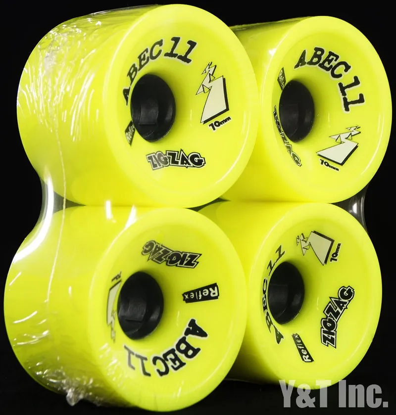 エイベック11 ジグザク 70mm 83a レモンの画像2 画像:エイベック11 ジグザク 70mm 83a レモン_2