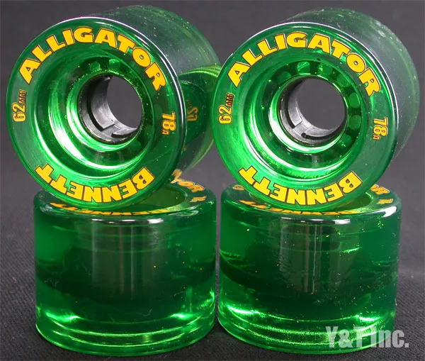 アリゲーター 62mm 78a クリアーグリーンの画像1 画像:アリゲーター 62mm 78a クリアーグリーン_1