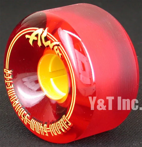 アルバ ガンディー 64mm 95a クリアーレッドの画像2 画像:アルバ ガンディー 64mm 95a クリアーレッド_2