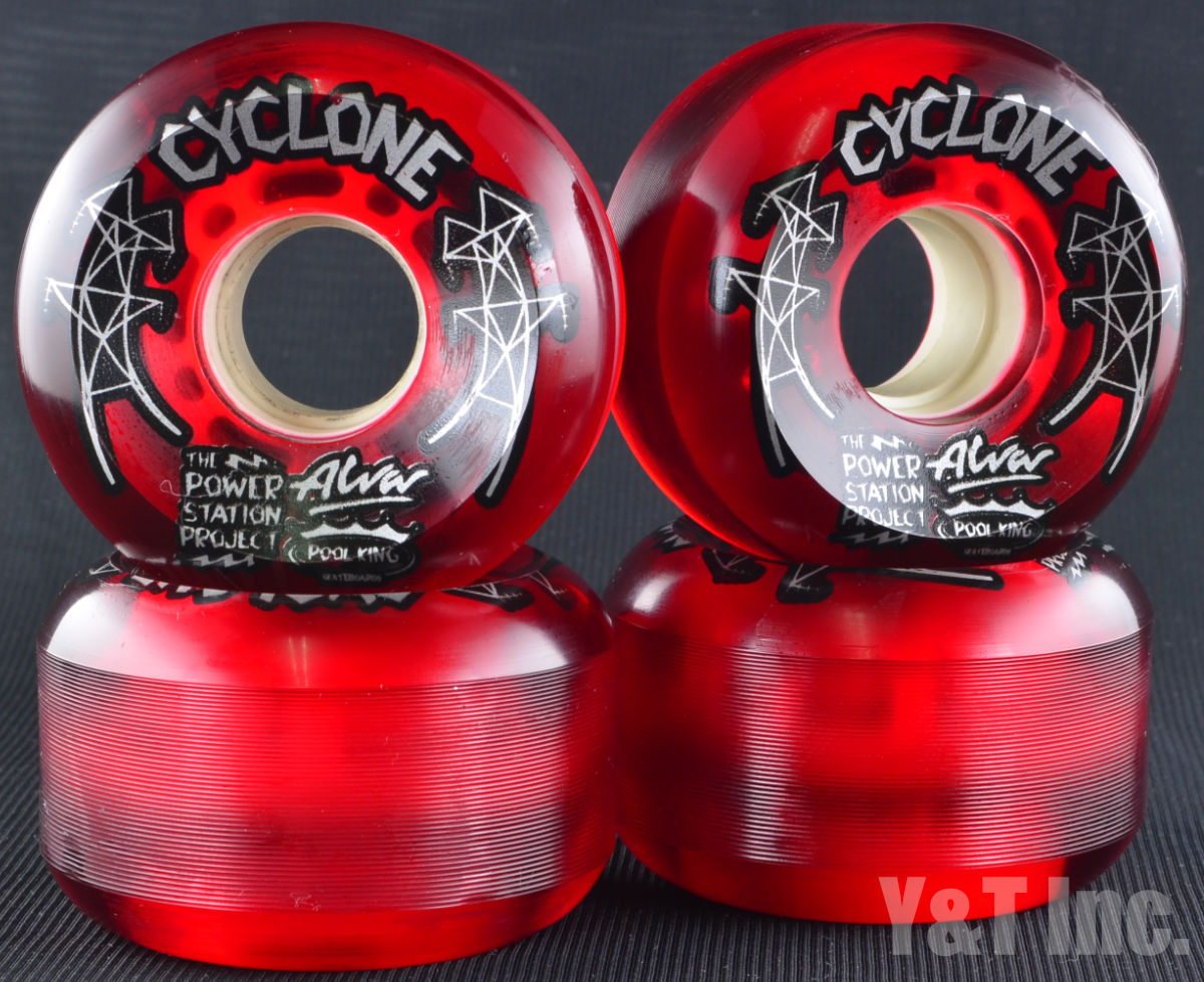 ALVA POOLKING CYCLONE 60mm 100a Clear Red_1