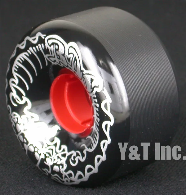 ブルドッグスケーツ スカルウェーブ 64mm 99a ブラックデス シルバーの画像2 画像:ブルドッグスケーツ スカルウェーブ 64mm 99a ブラックデス シルバー_2