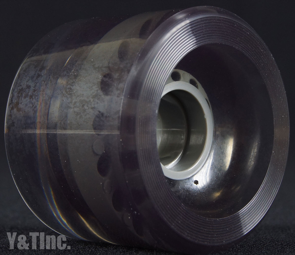 BLANK CRUISER 65mm 83a CLEAR BLACK 3