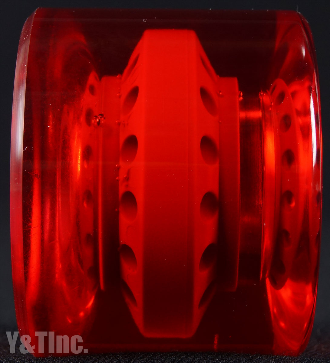 BLANK CRUISER 65mm 83a CLEAR RED 1