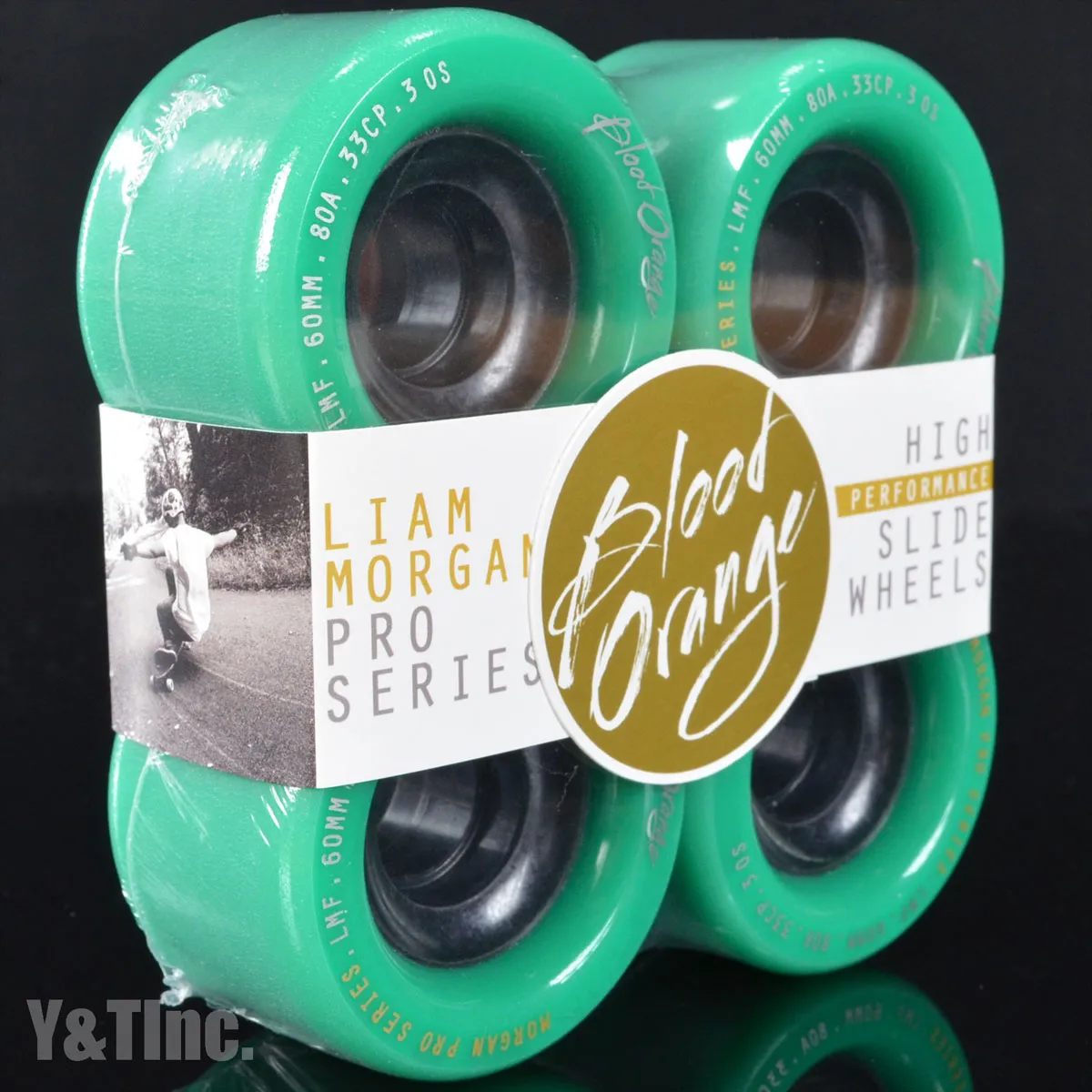 ブラッドオレンジ モーガン 60mm 80a ターコイズの画像2 画像:ブラッドオレンジ モーガン 60mm 80a ターコイズ_2