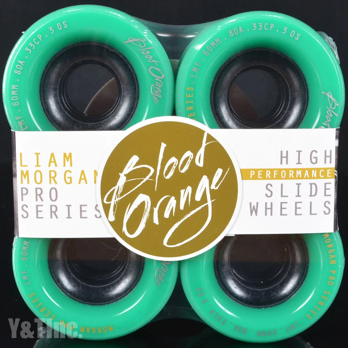 ブラッドオレンジ モーガン 60mm 80a ターコイズの画像1 画像:ブラッドオレンジ モーガン 60mm 80a ターコイズ_1