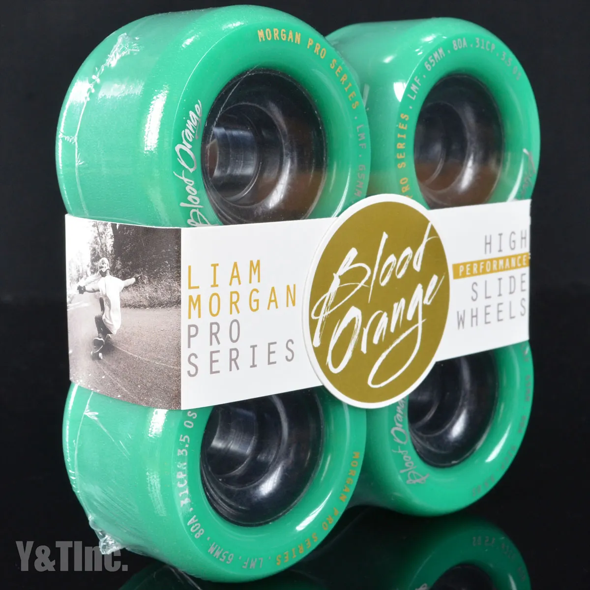 ブラッドオレンジ モーガン 65mm 80a ターコイズの画像2 画像:ブラッドオレンジ モーガン 65mm 80a ターコイズ_2