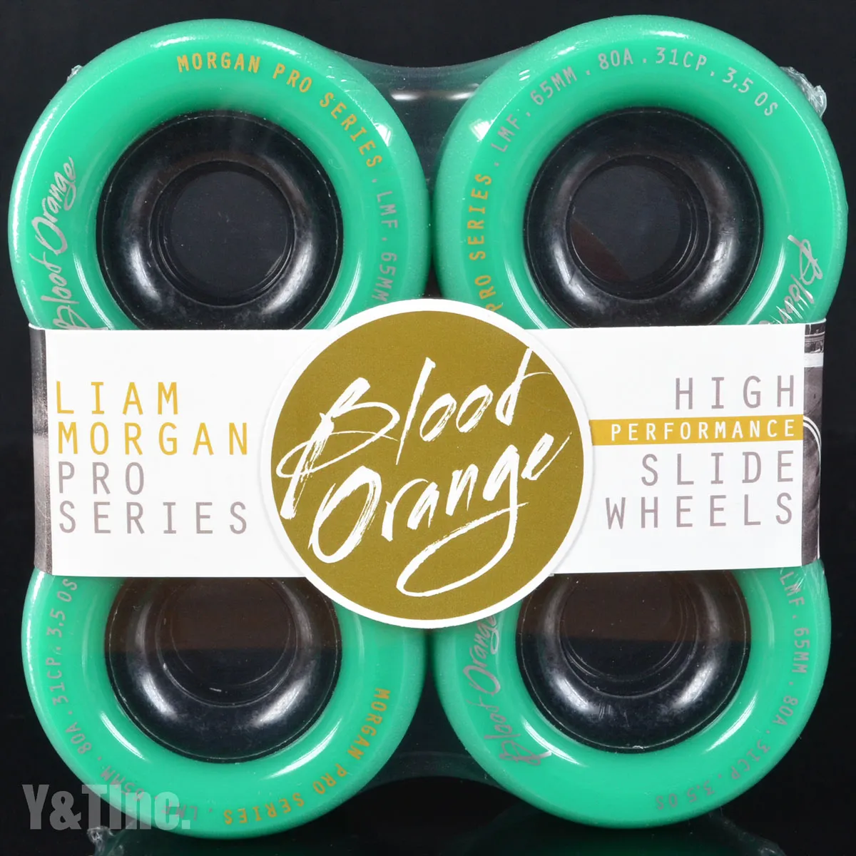 ブラッドオレンジ モーガン 65mm 80a ターコイズの画像1 画像:ブラッドオレンジ モーガン 65mm 80a ターコイズ_1