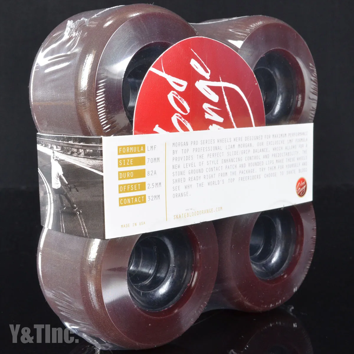 ブラッドオレンジ モーガン 70mm 82a マルーンの画像3 画像:ブラッドオレンジ モーガン 70mm 82a マルーン_3