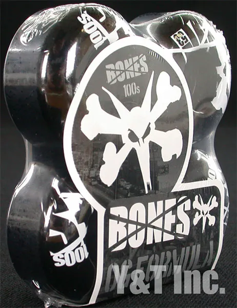 ボーンズ 100s OGフォーミュラ 53MM 100a ブラックの画像2 画像:ボーンズ 100s OGフォーミュラ 53MM 100a ブラック_2