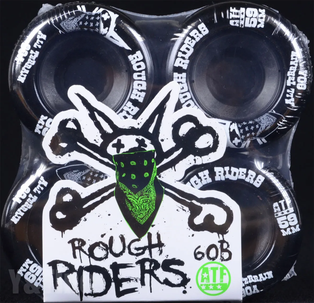 ボーンズ ATF ラフライダー 59mm 80a ブラックの画像1 画像:ボーンズ ATF ラフライダー 59mm 80a ブラック_1