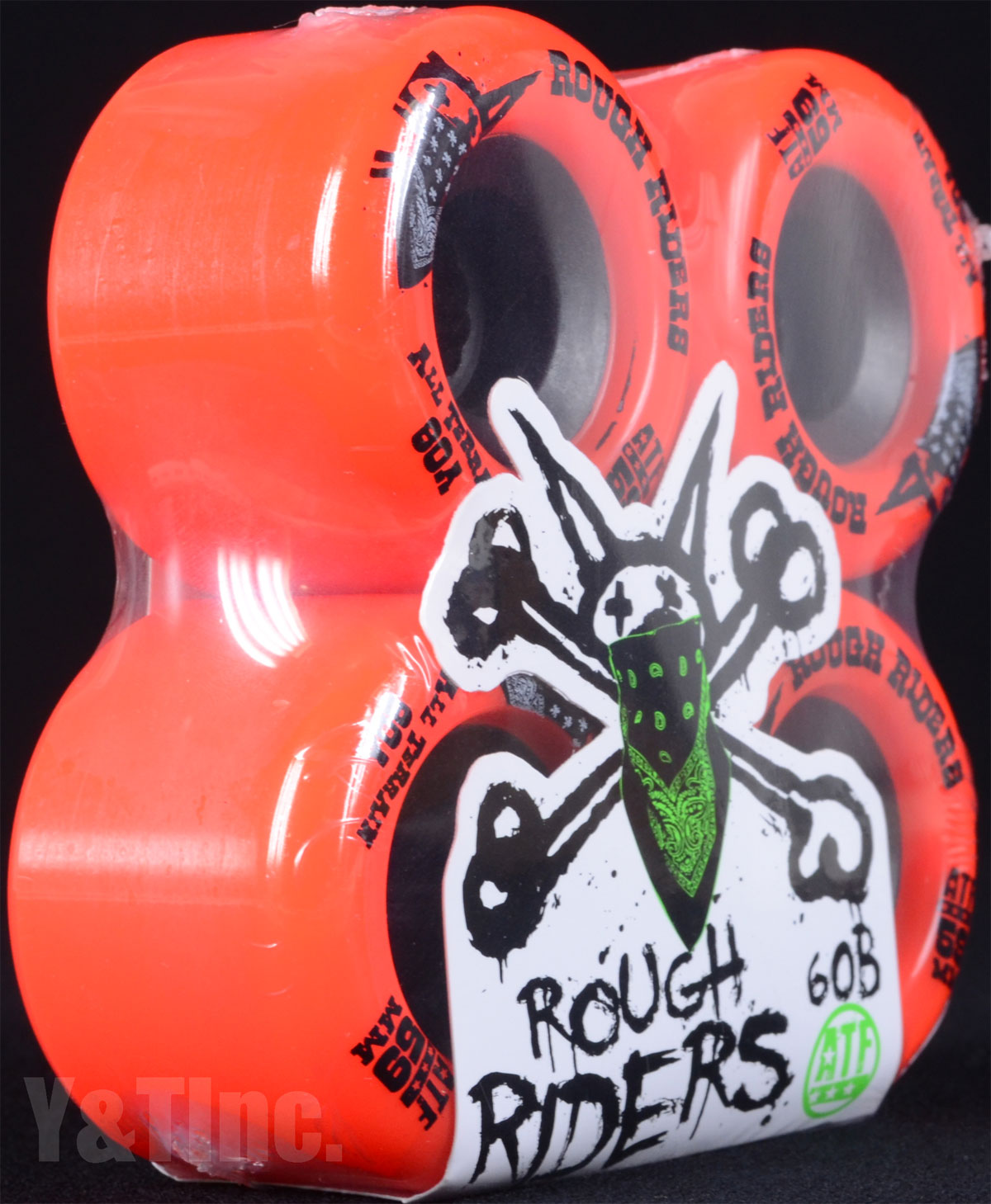 BONES ATF ROUGH RIDERS 59mm 80a Red_2