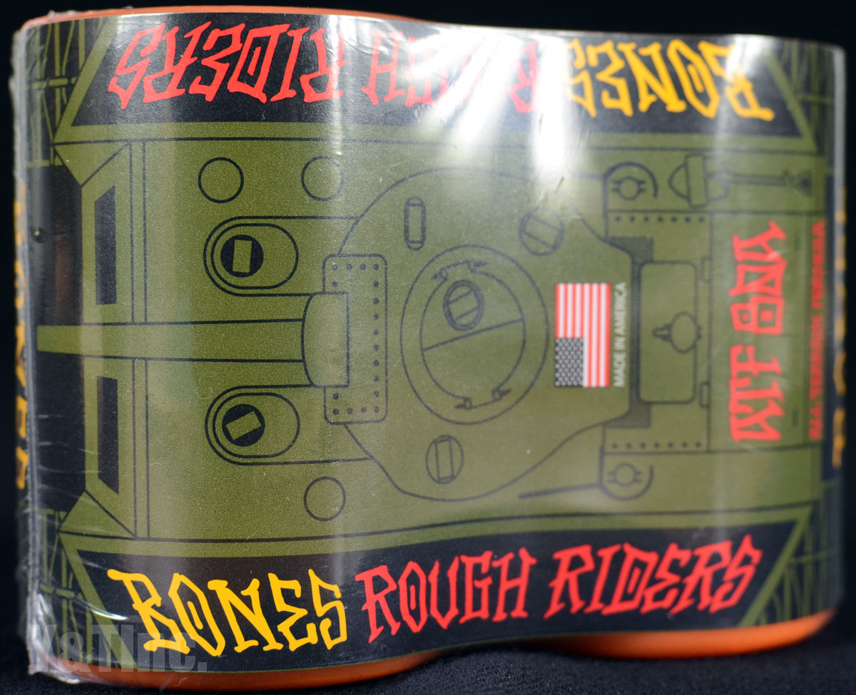 BONES ATF ROUGH RIDERS TANK 56mm 80a Orange 1