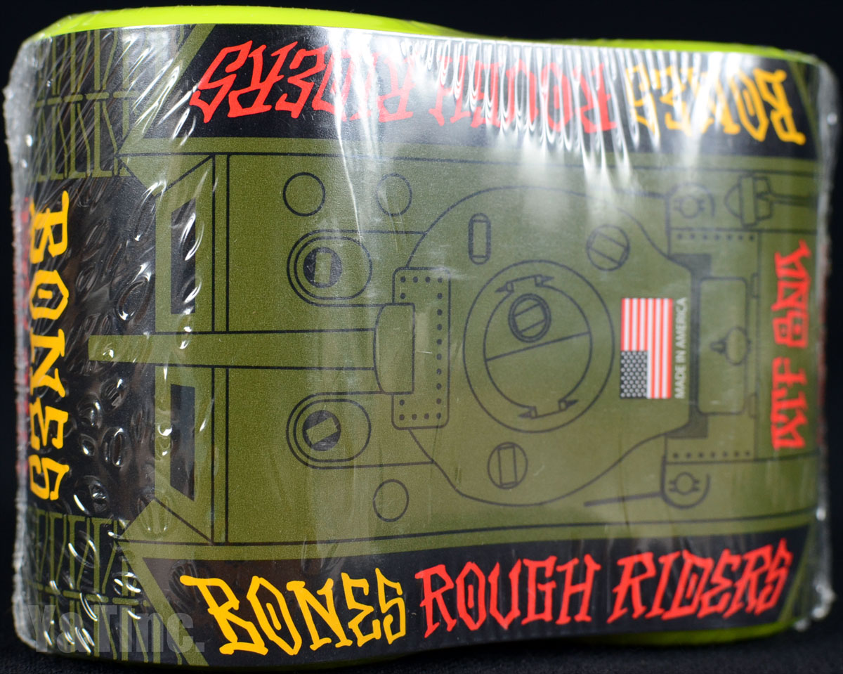 BONES ATF ROUGH RIDERS TANK 56mm 80a Yellow_1