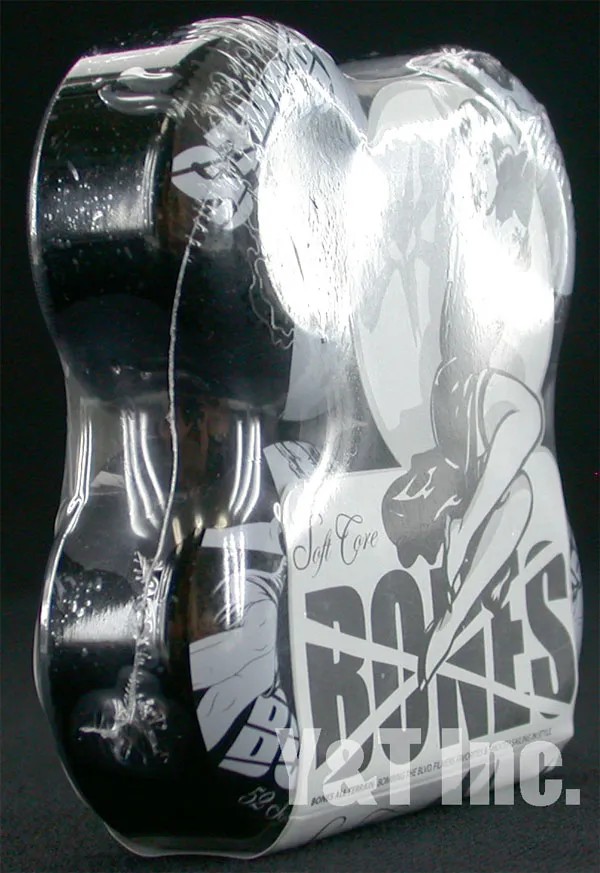 画像:ボーンズ ソフトコア フォーミュラ 52mm 80a ブラック_2