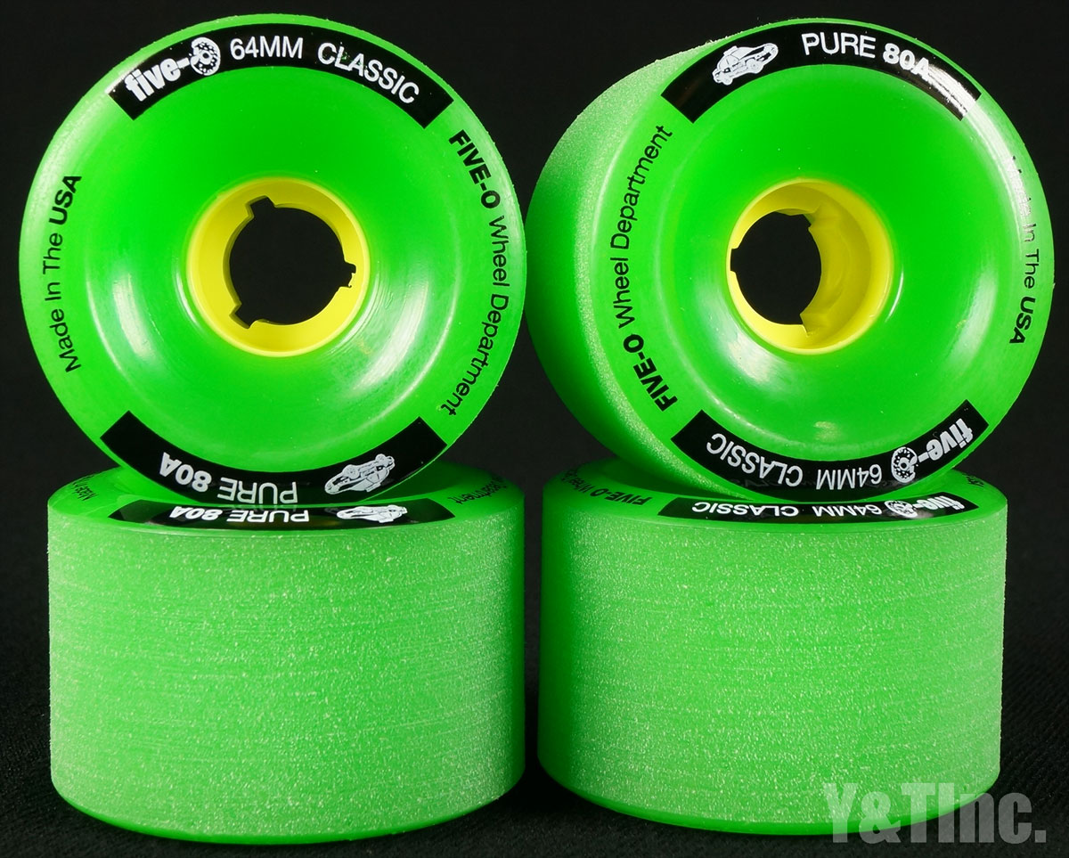 バスティン ファイブオー 64mm 80a トランスグリーンの画像1 画像:バスティン ファイブオー 64mm 80a トランスグリーン_1
