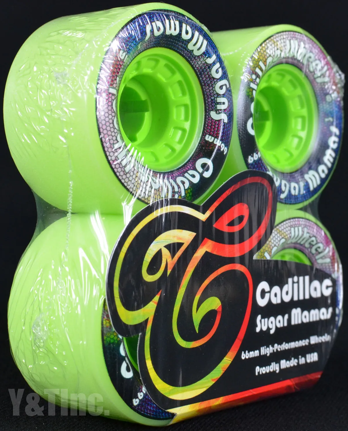 キャデラック シュガーママ 66mm 81a ライムの画像2 画像:キャデラック シュガーママ 66mm 81a ライム_2
