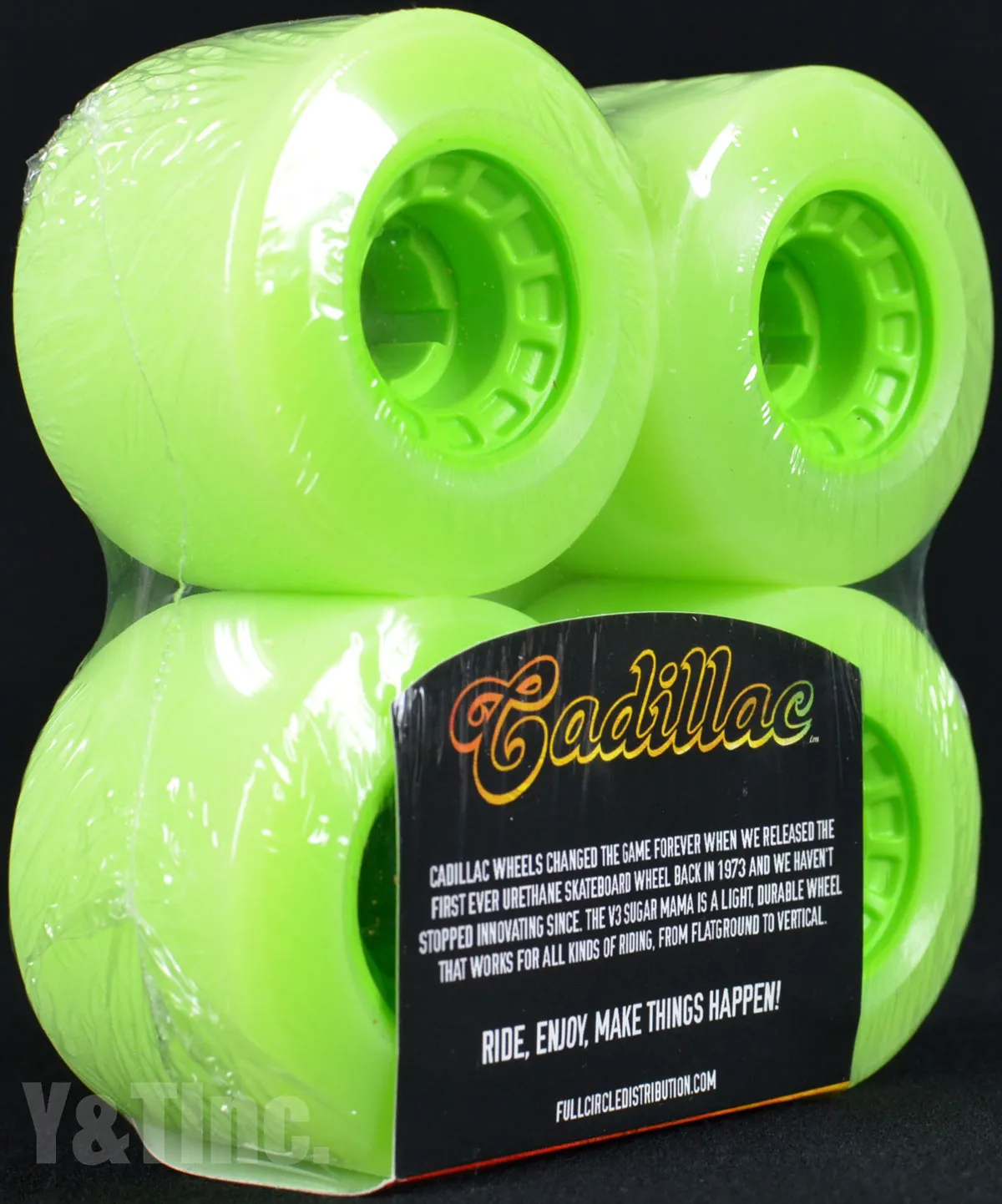 キャデラック シュガーママ 66mm 81a ライムの画像3 画像:キャデラック シュガーママ 66mm 81a ライム_3