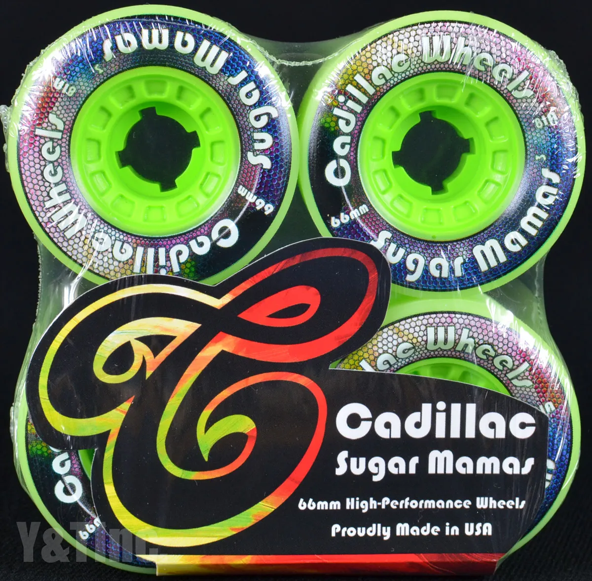 キャデラック シュガーママ 66mm 81a ライムの画像1 画像:キャデラック シュガーママ 66mm 81a ライム_1