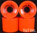 ウィール キャデラック クルーザー 70mm 80a オレンジ