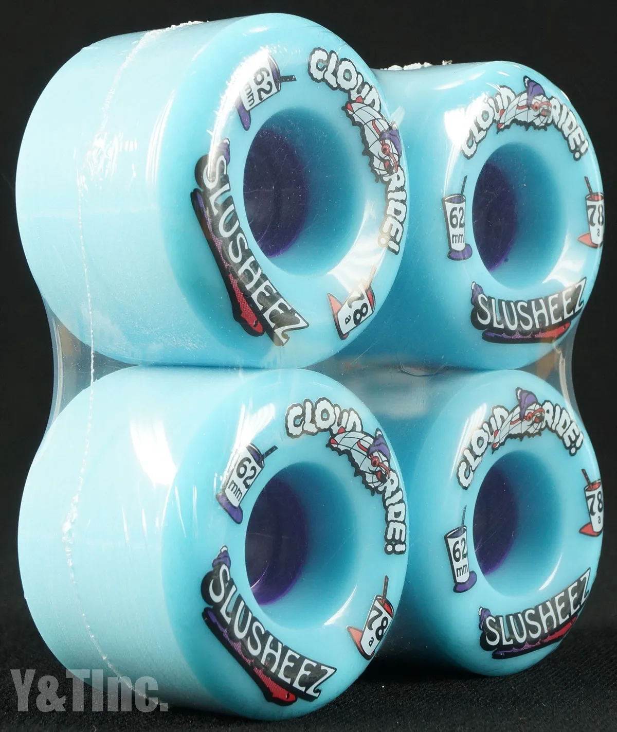 CLOUD RIDE ICEEEZ 59mm 78a ダウンヒル フリーライド Cloud Ride 59mm Blue Iceeez | Cloudride Wheels