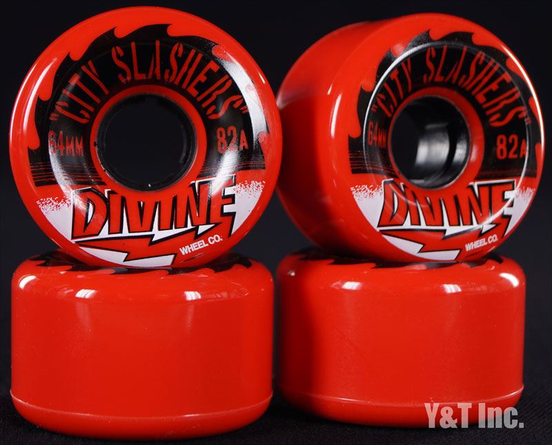 DIVINE CITY SLASHERS 64mm 82a RED_1