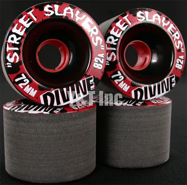 ディヴァイン ストリートスレイヤー 72mm 82a ブラックの画像1 画像:ディヴァイン ストリートスレイヤー 72mm 82a ブラック_1