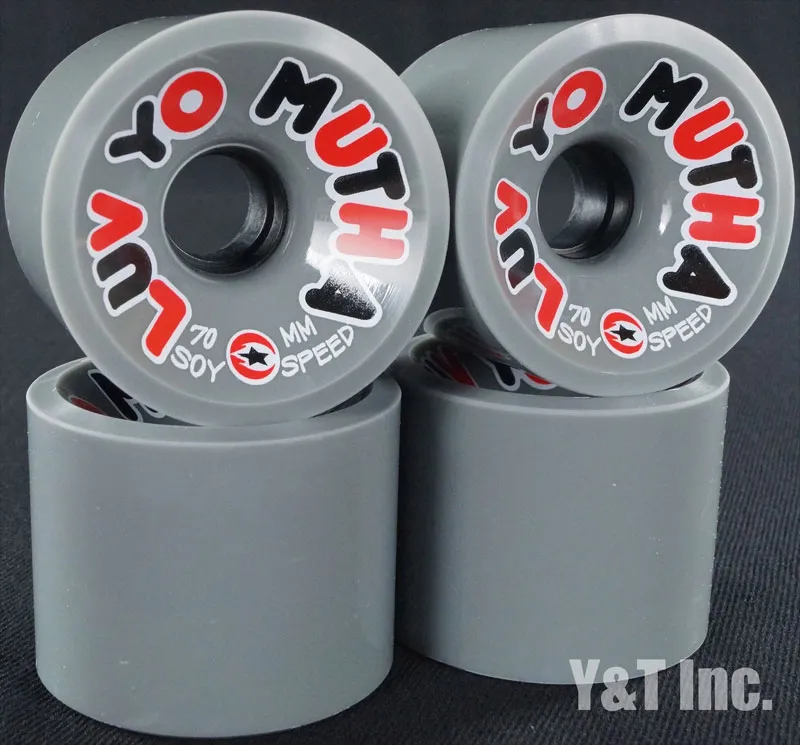 画像:ドレッグス ソイ ラブユアマザーアース 70mm 84a グレー_1