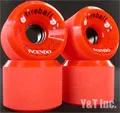 ウィール ファイアボール インセンド 70mm 84a レッド