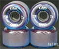 ステッカー ジーアンドエス 65mm 78a クリアーブルー