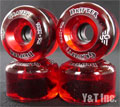 GRAVITY DRIFTER 70mm 74a CLEAR RED