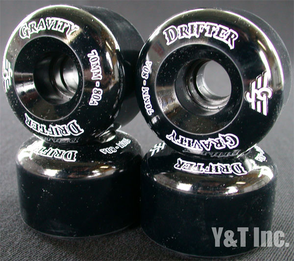 グラビティ ドリフター 70mm 80a ブラックの画像1 画像:グラビティ ドリフター 70mm 80a ブラック_1
