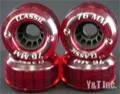 ウィール クリプトニクス クラッシック 76mm 80a クリアーレッド